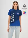 Женская базовая футболка / NASA / НАСА