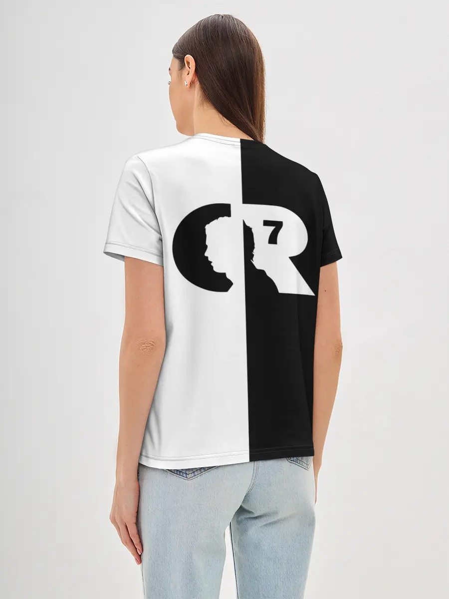 Женская базовая футболка / Cristiano Ronaldo