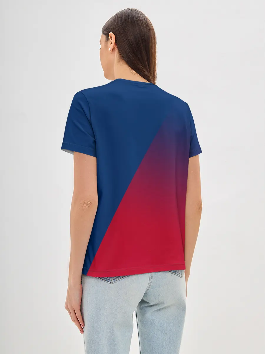 Женская базовая футболка / ФК ПСЖ / PARIS SAINT GERMAIN