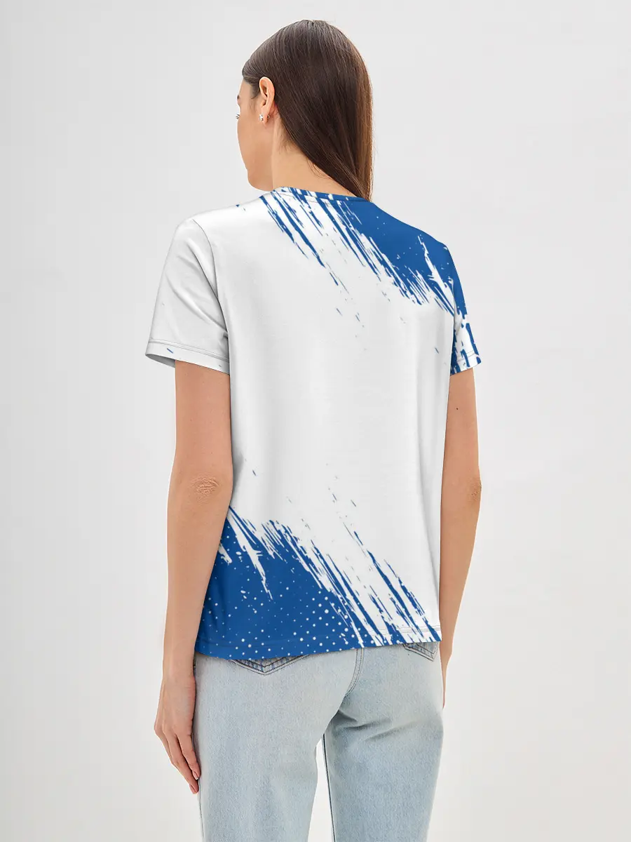 Женская базовая футболка / REAL MADRID / РЕАЛ МАДРИД