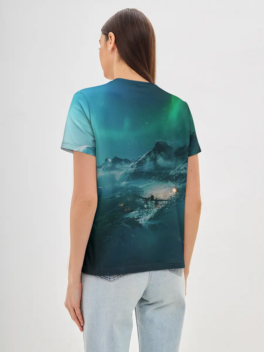 Женская базовая футболка / BATTLEFIELD