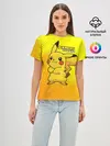 Женская базовая футболка / Pikachu Pika Pika