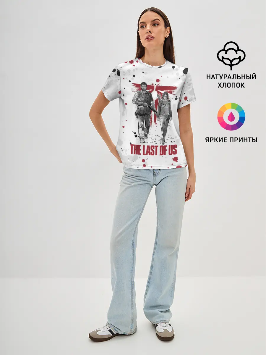 Женская базовая футболка / The Last of Us