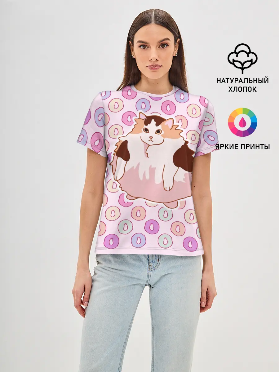 Женская базовая футболка / Loops