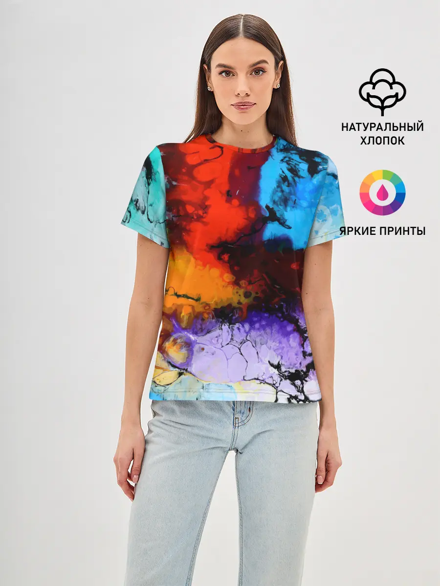 Женская базовая футболка / Импрессия 2022 vanguard