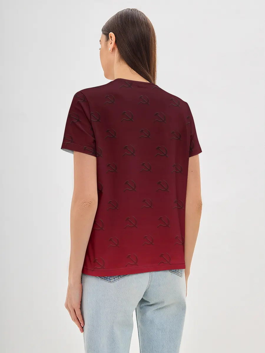 Женская базовая футболка / Товарищ Сталин