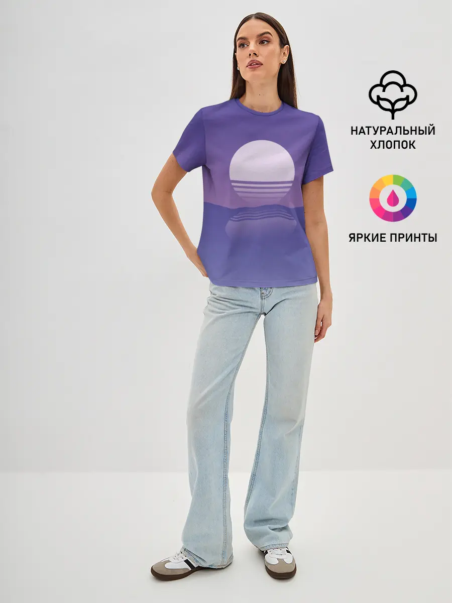 Женская базовая футболка / Come back down