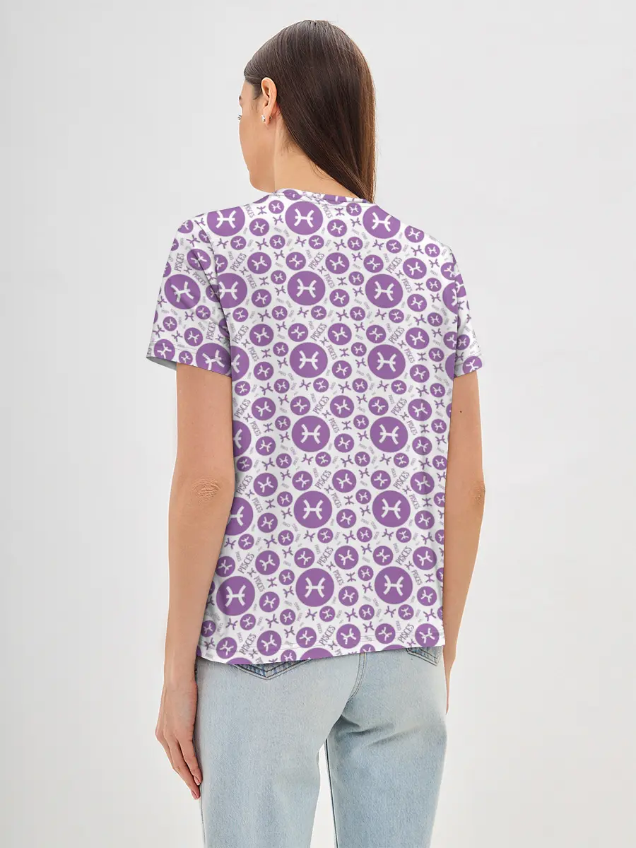 Женская базовая футболка / Рыбы