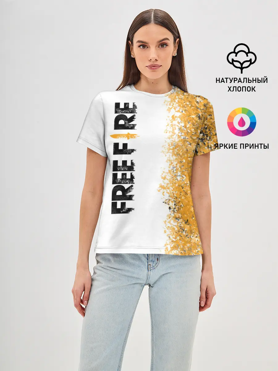 Женская базовая футболка / FREE FIRE