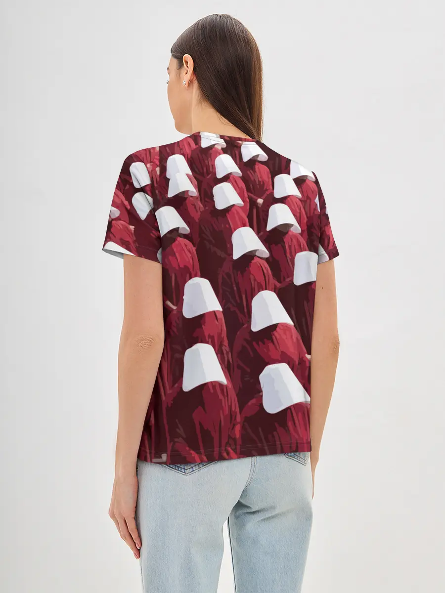 Женская базовая футболка / Рассказ Служанки