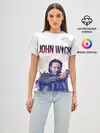 Женская базовая футболка / John Wick