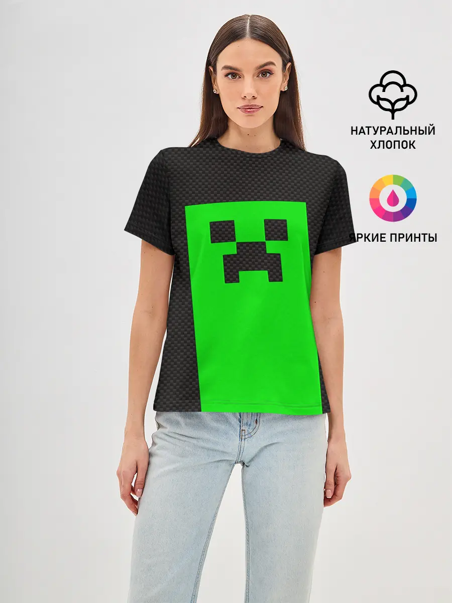 Женская базовая футболка / MINECRAFT