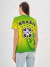 Женская базовая футболка / Бразилия