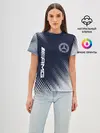 Женская базовая футболка / MERCEDES / Мерседес