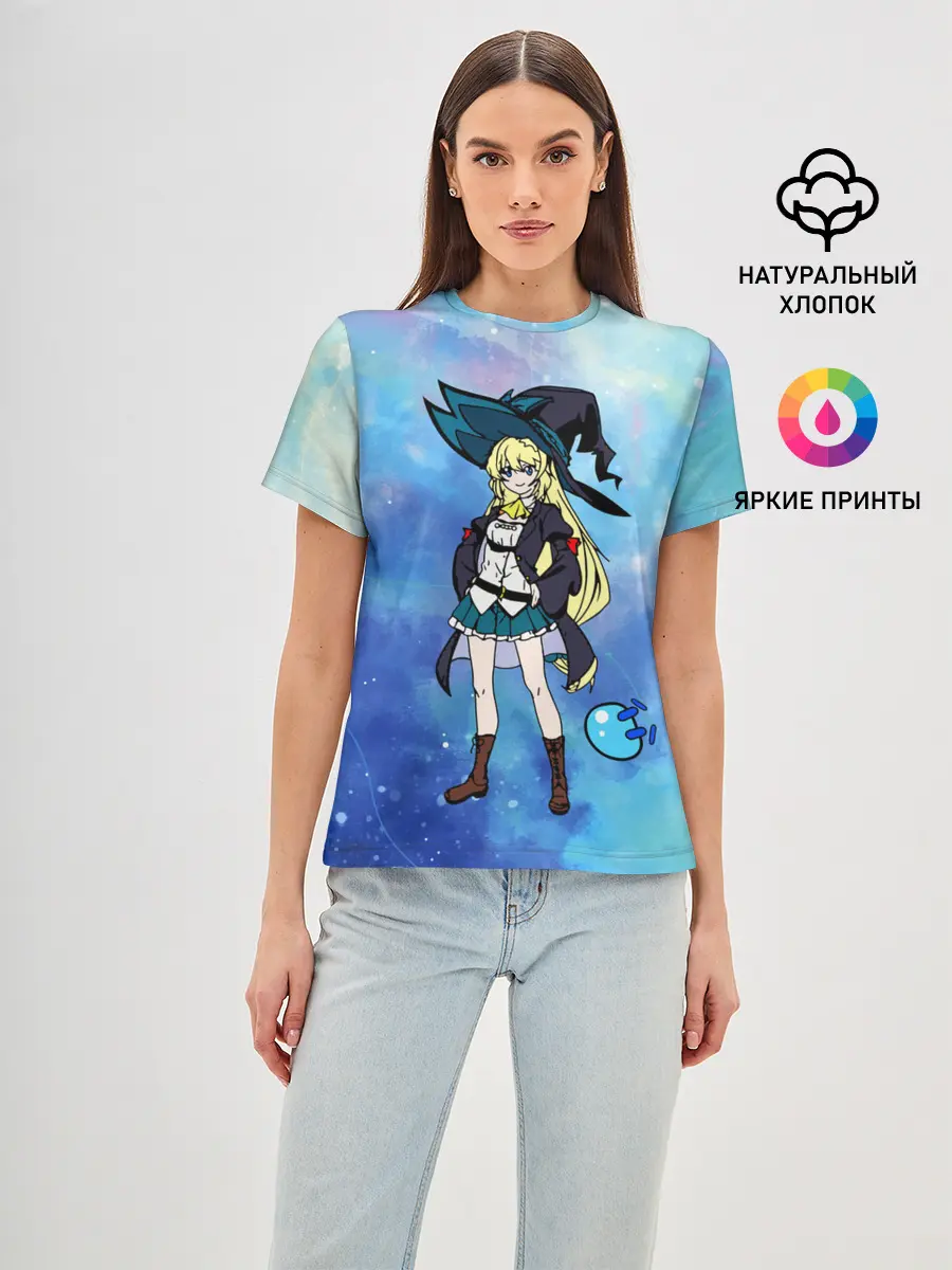 Женская базовая футболка / Убивая слизней 300 лет