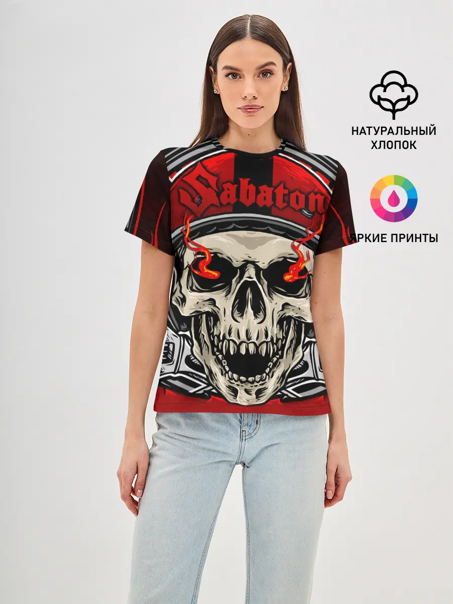 Женская базовая футболка / SABATON