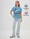 Женская базовая футболка / Marlin and other fish