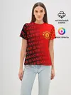 Женская базовая футболка / МАНЧЕСТЕР / MANCHESTER UNITED