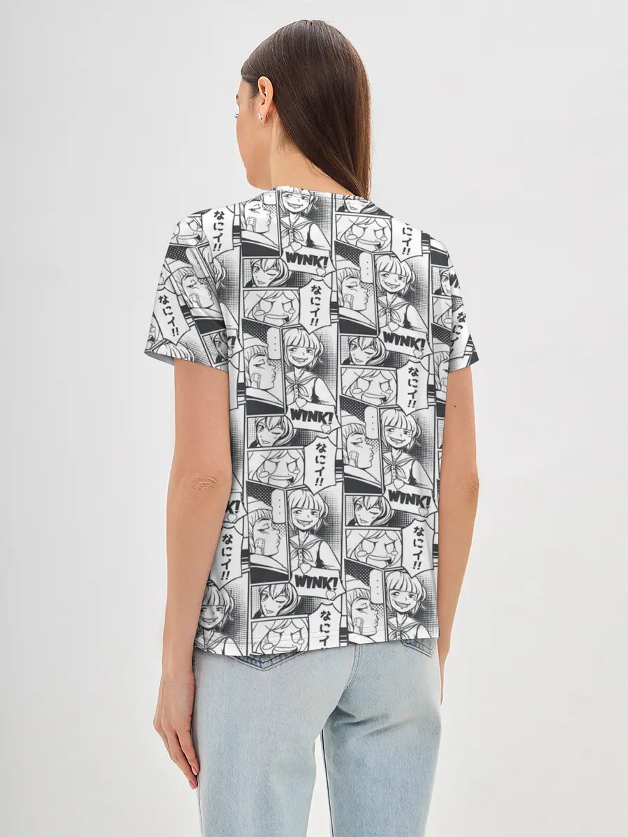 Женская базовая футболка / Манга