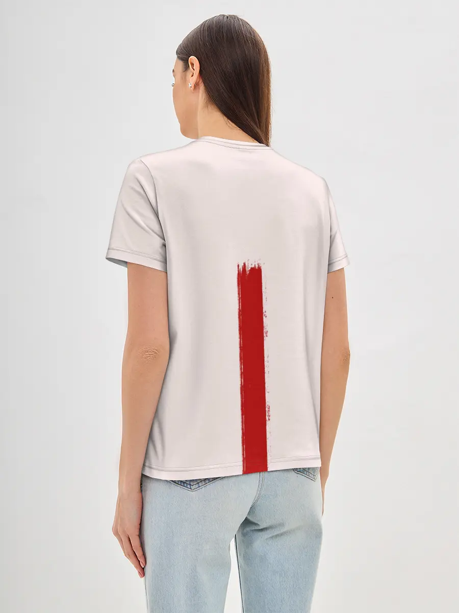 Женская базовая футболка / Обычная девушка