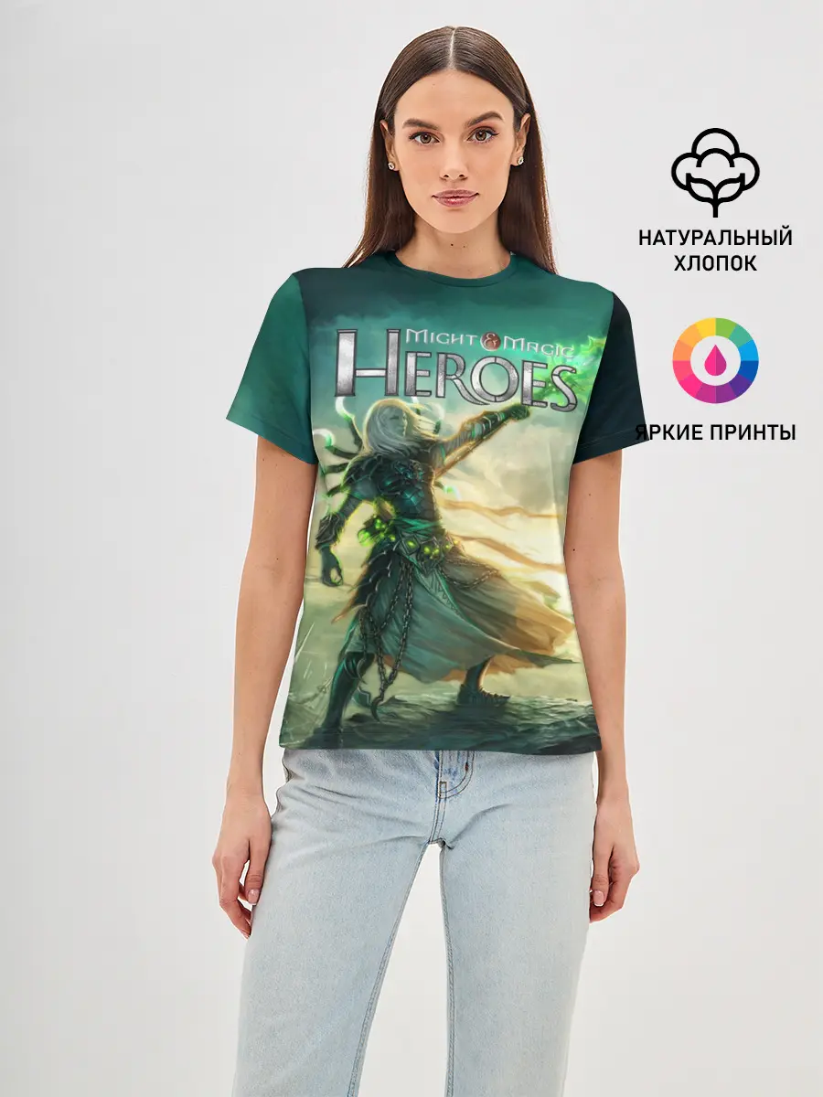 Женская базовая футболка / Heroes of Might and Magic