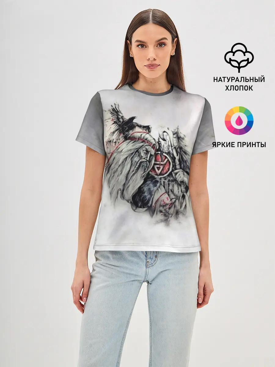 Женская базовая футболка / Велес