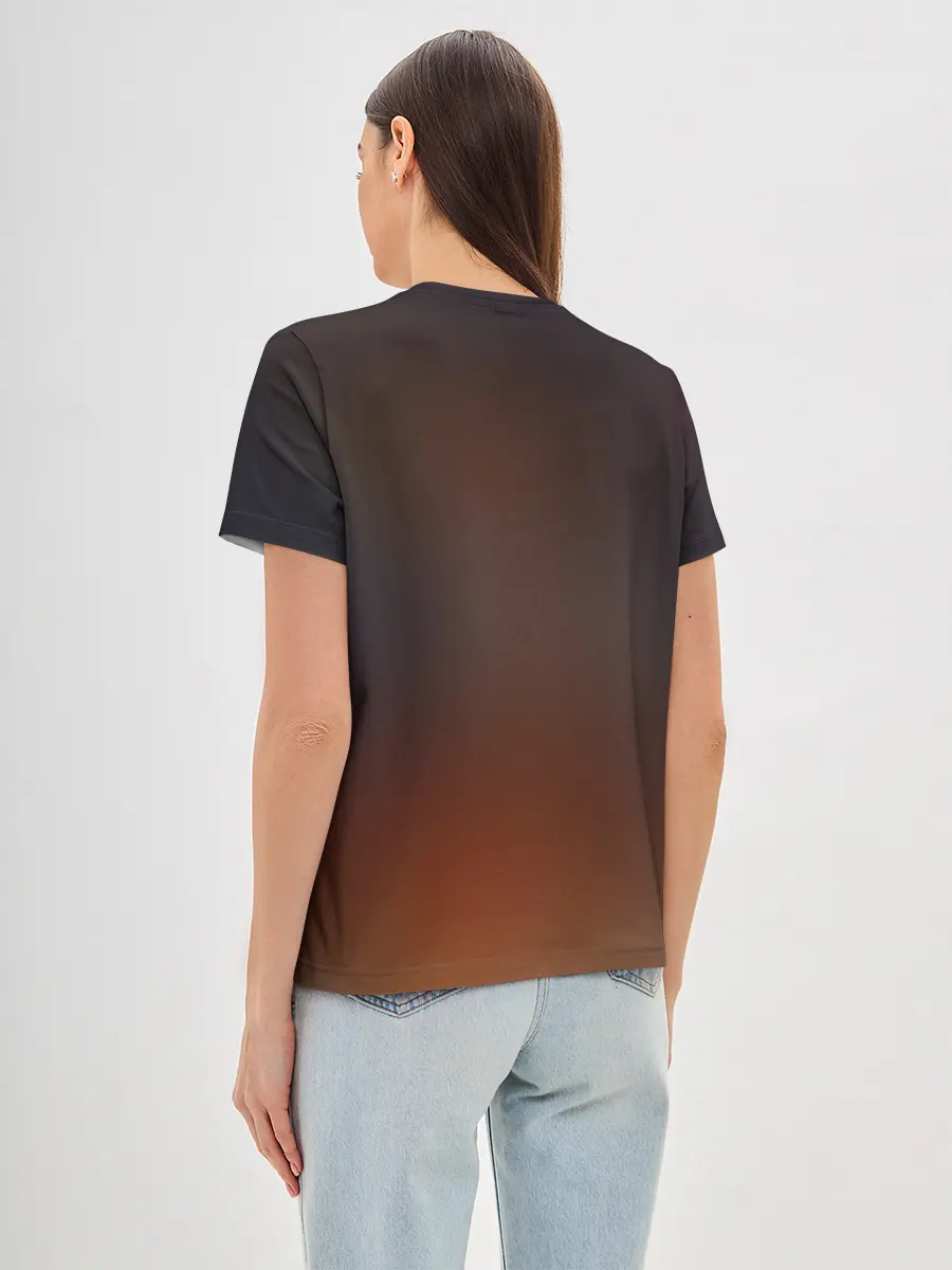 Женская базовая футболка / Megumin ночная