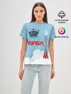 Женская базовая футболка / Mission NASA