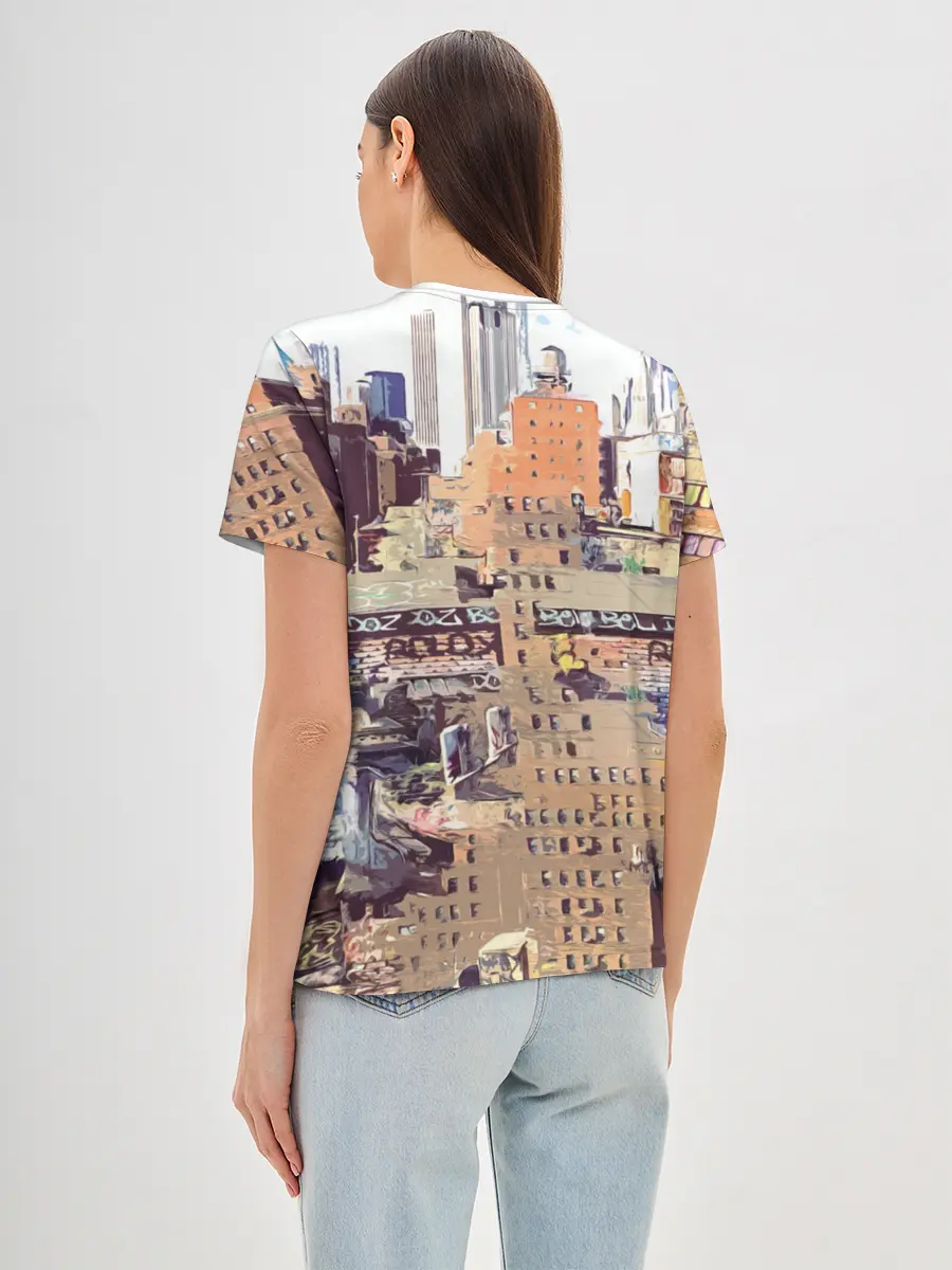 Женская базовая футболка / Billie Eilish