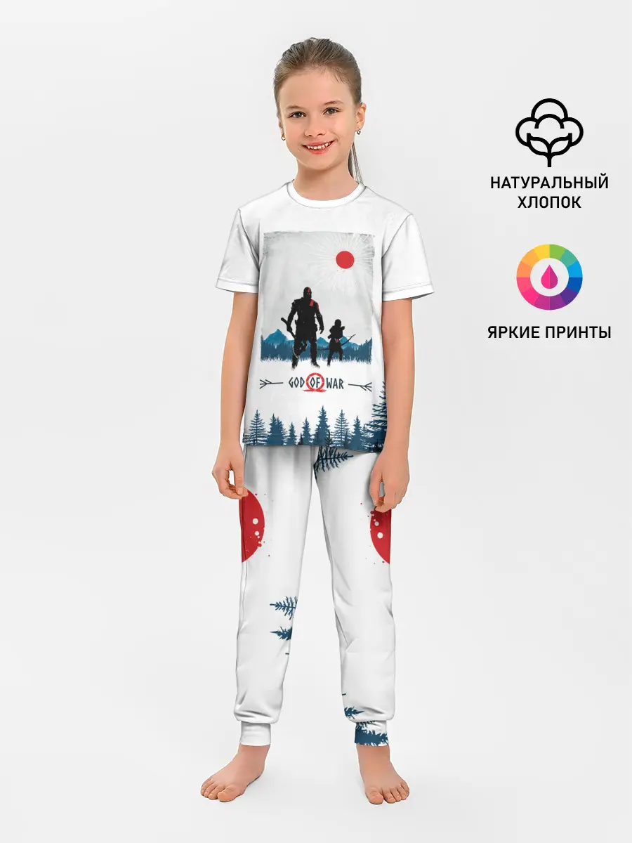 Детская пижама с брюками / God whith son
