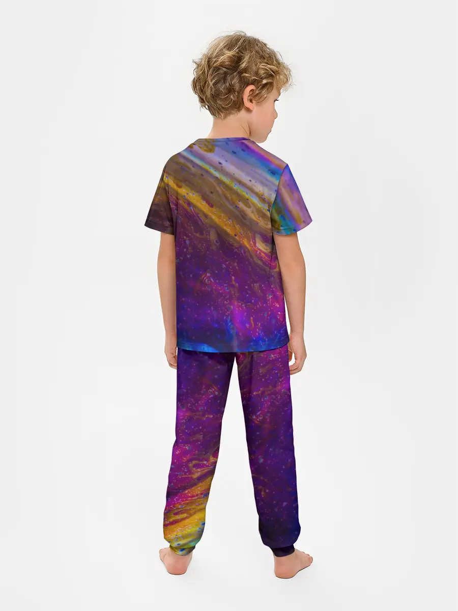 Детская пижама с брюками / Краска