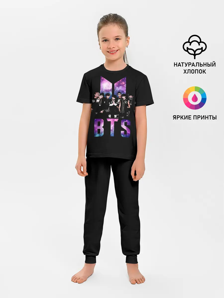 Детская пижама с брюками / BTS ARMY