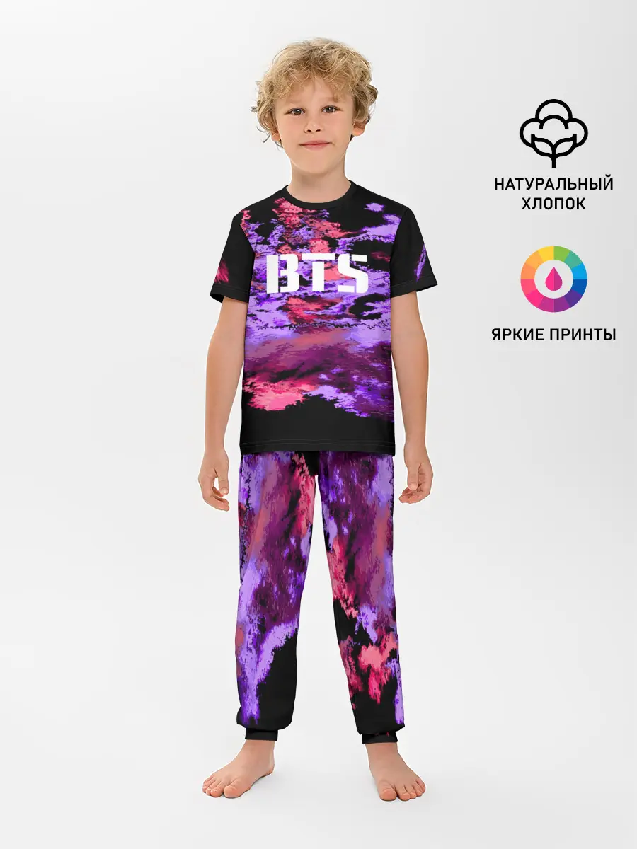 Детская пижама с брюками / BTS