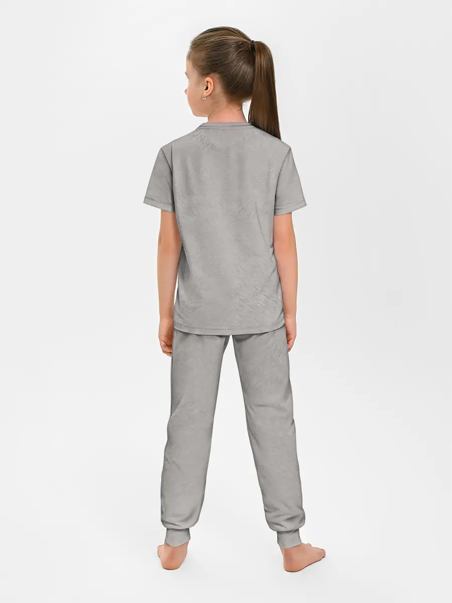 Детская пижама с брюками / Енот
