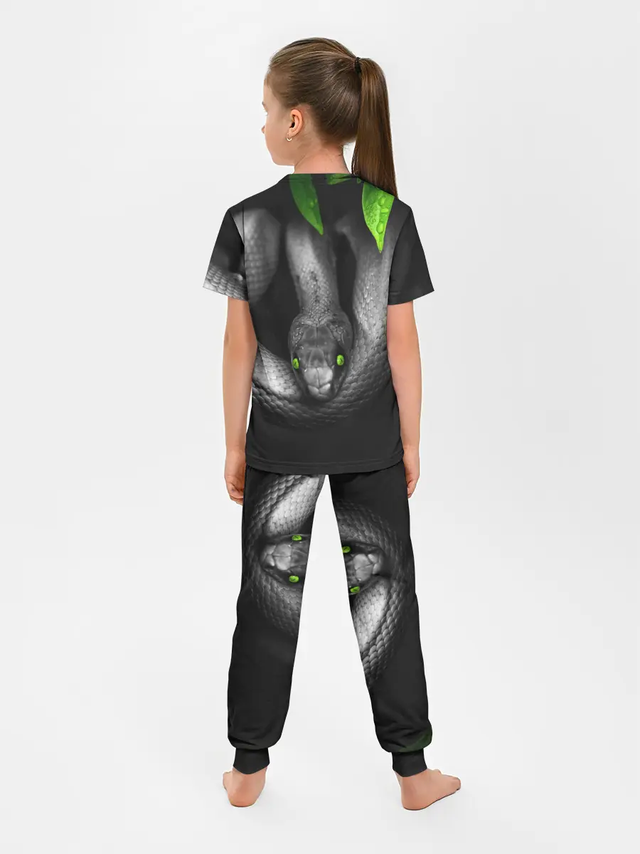 Детская пижама с брюками / Змея