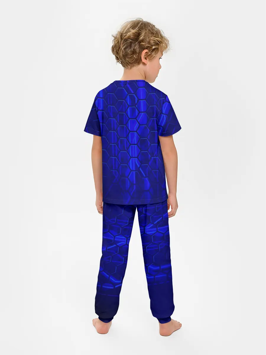 Детская пижама с брюками / СТАЛЬНЫЕ СОТЫ
