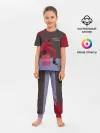 Детская пижама с брюками / КВАДРАТ НА ОТДЫХЕ | ИГРА В КАЛЬМАРА
