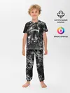 Детская пижама с брюками / Волчья пасть