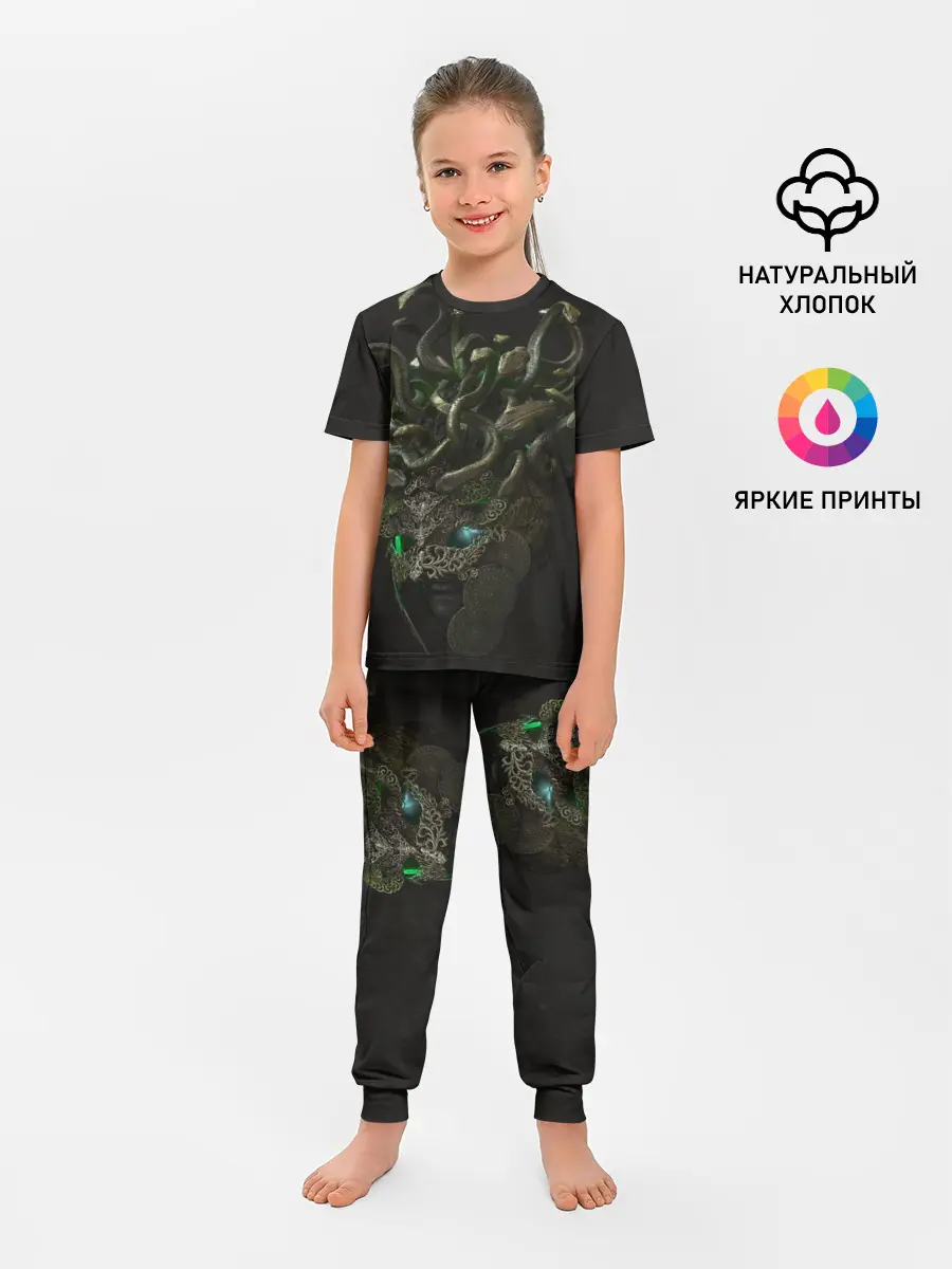 Детская пижама с брюками / Медуза Горгона | Эвриала
