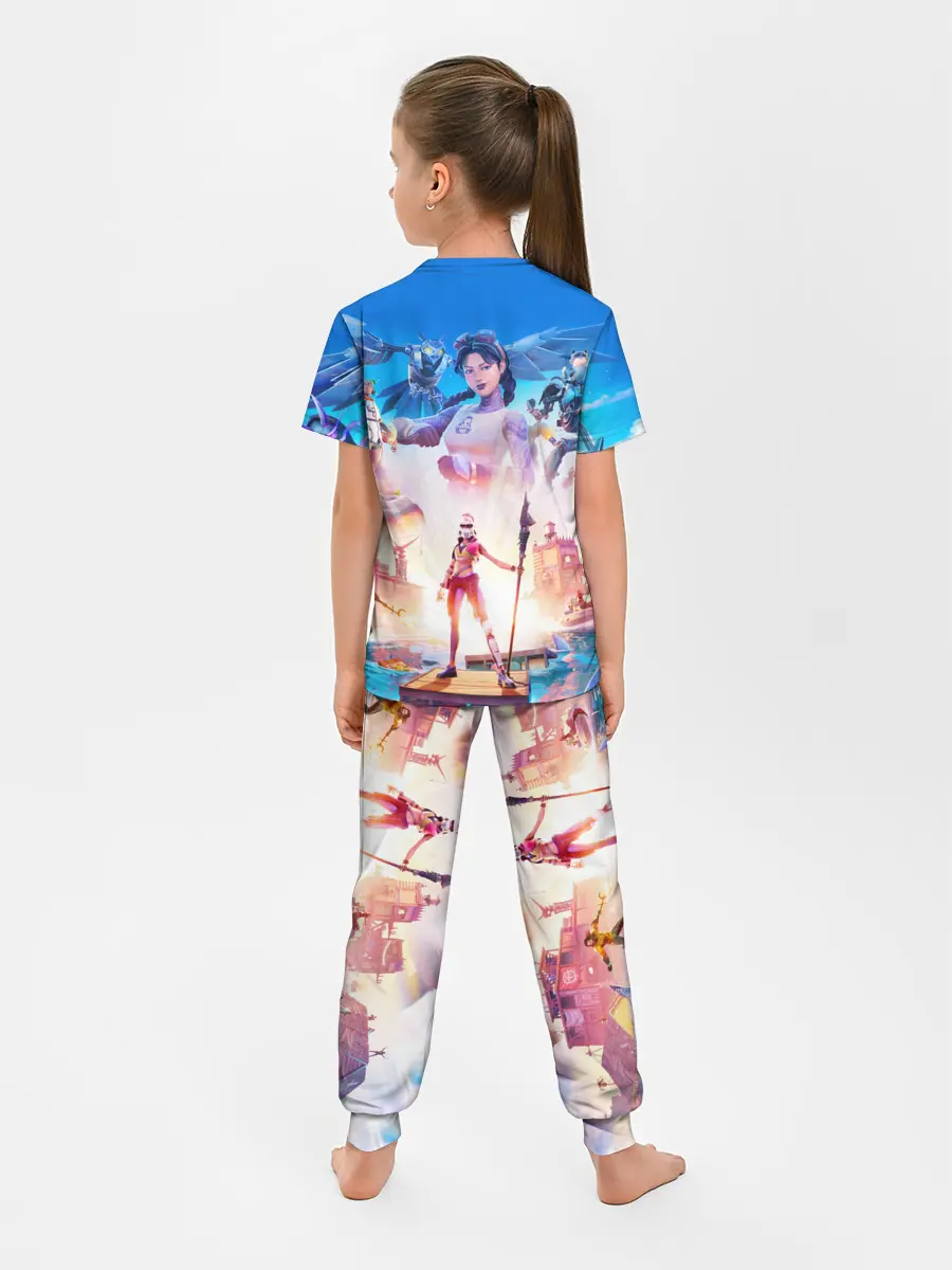 Детская пижама с брюками / ФОРТНАЙТ 3 СЕЗОН