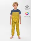 Детская пижама с брюками / Рапсовое поле