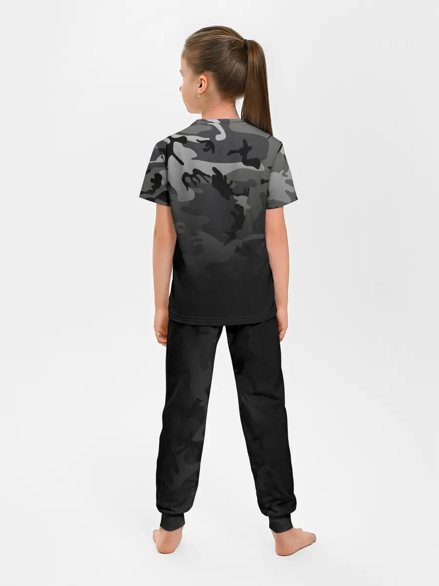 Детская пижама с брюками / Камуфляж СССР