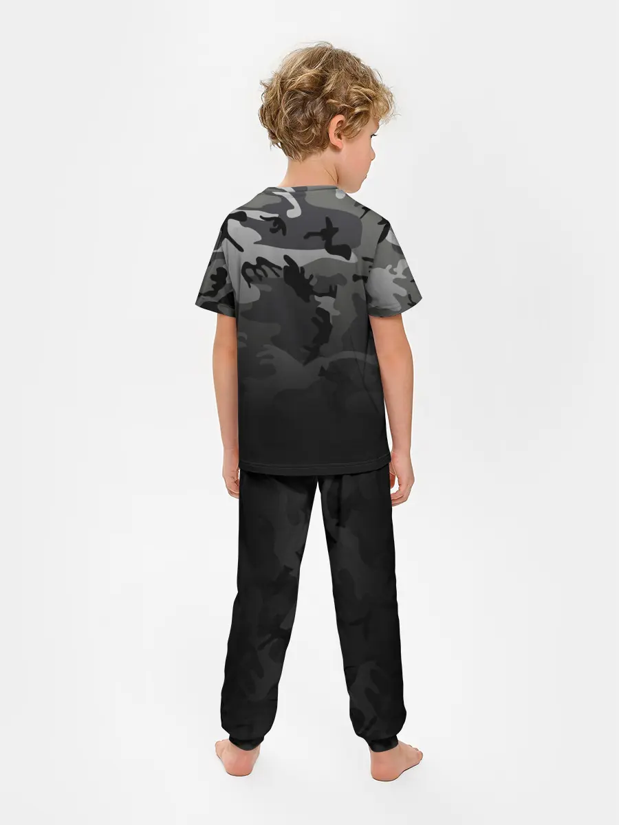 Детская пижама с брюками / Камуфляж СССР