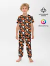 Детская пижама с брюками / Patern Halloween 17