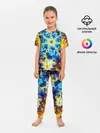 Детская пижама с брюками / ИЛЛЮЗИЯ ФРАКТАЛОВ