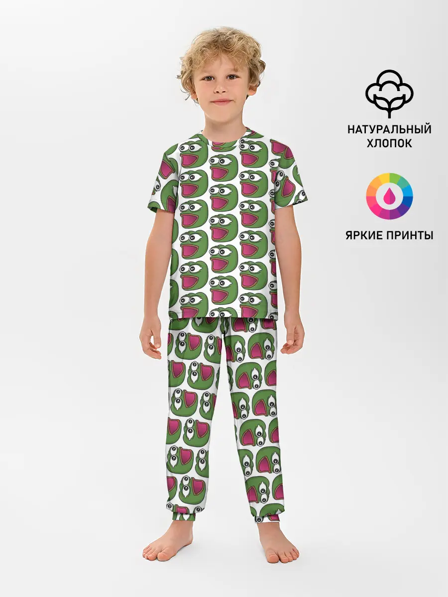 Детская пижама с брюками / Poggers Pattern