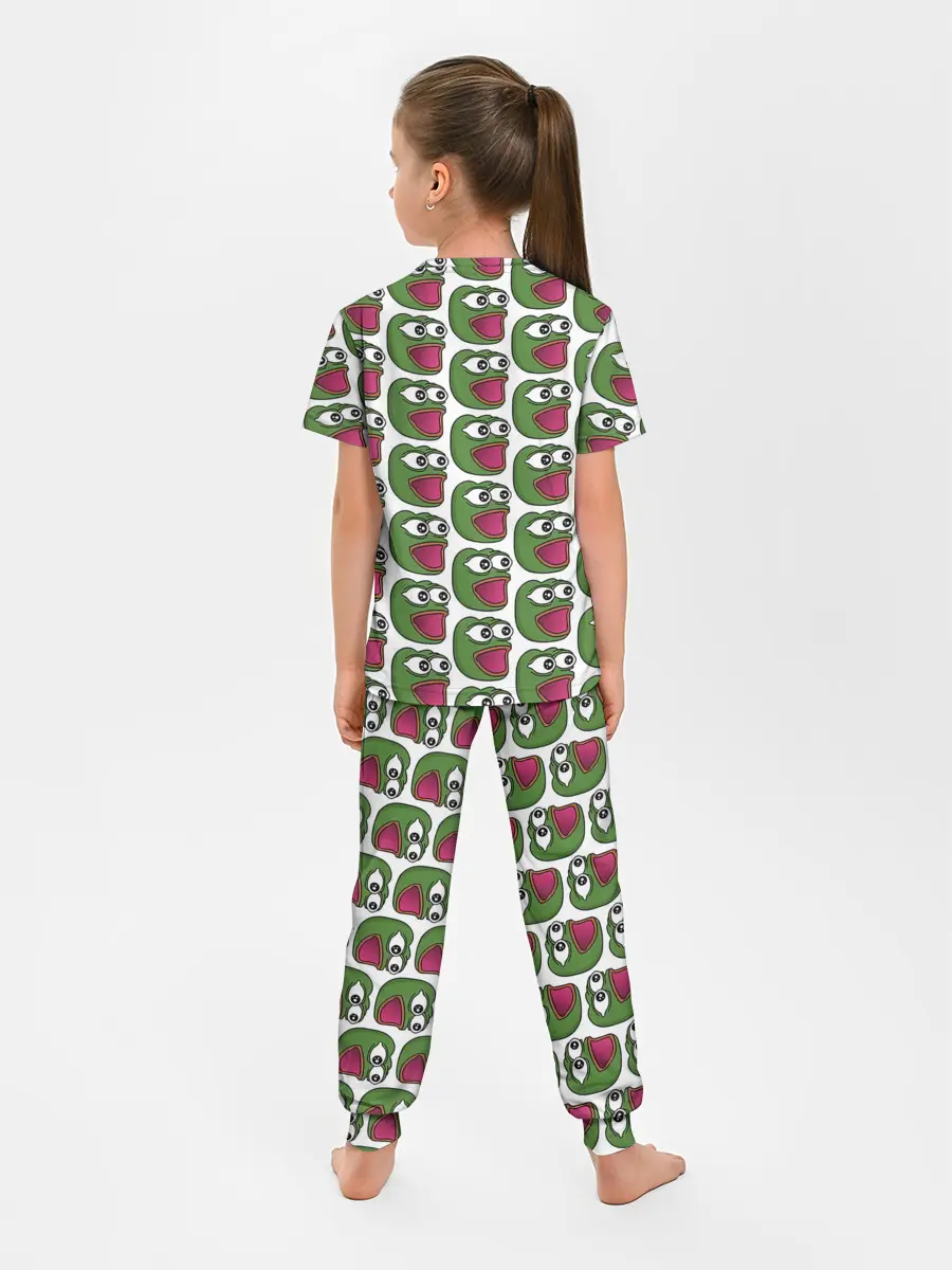 Детская пижама с брюками / Poggers Pattern