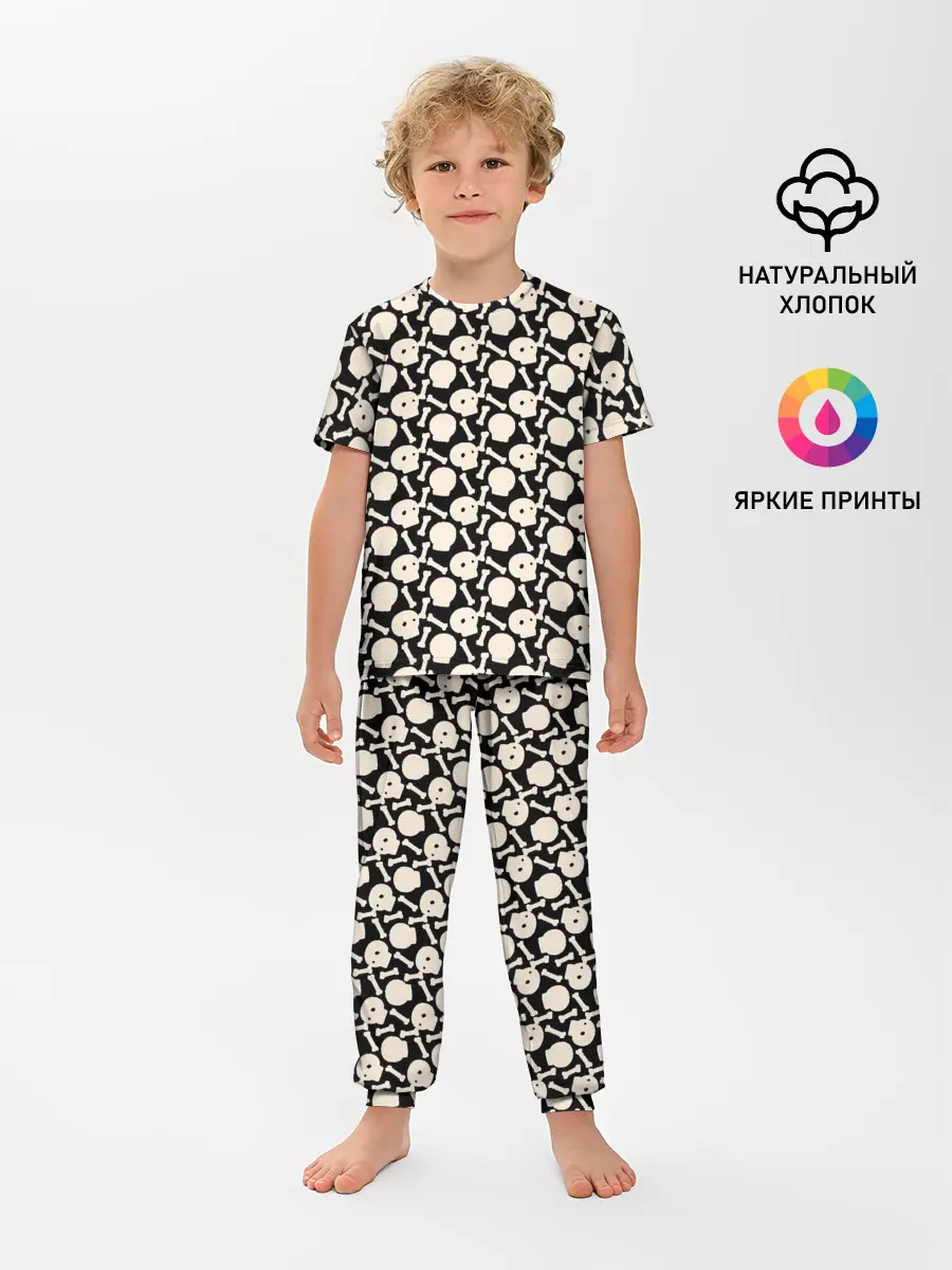 Детская пижама с брюками / Patern Halloween 25