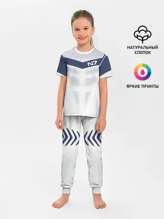 Детская пижама с брюками / Mass Effect N7