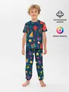 Детская пижама с брюками / Новогодний Паттерн!